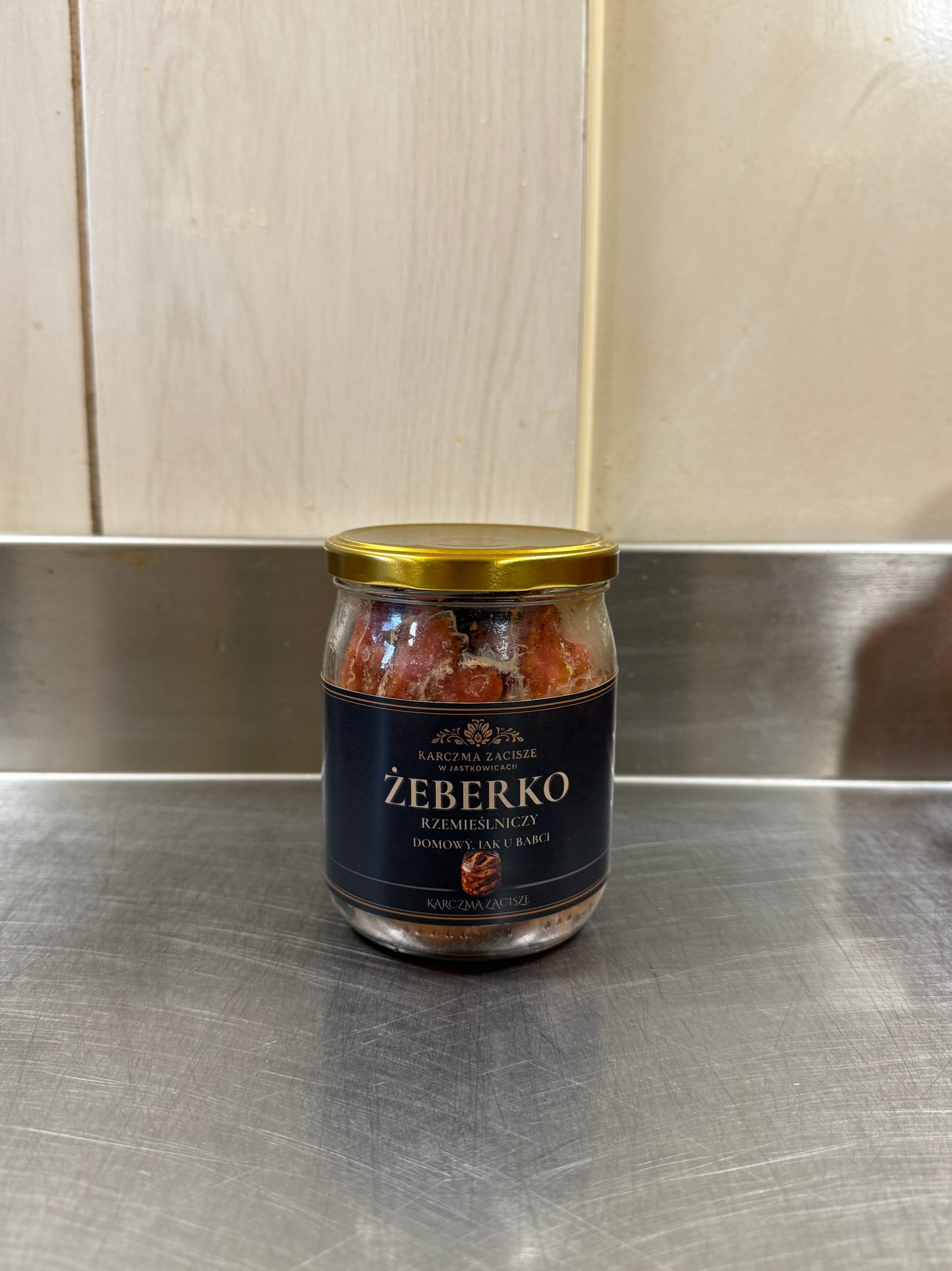 Żeberka w słoiku, domowe, soczyste, gotowy obiad tradycyjny w kilka minut